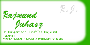 rajmund juhasz business card